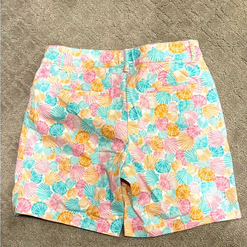 Talbots Multicolor Shell Print Women’s Shorts - Picture 2 of 5